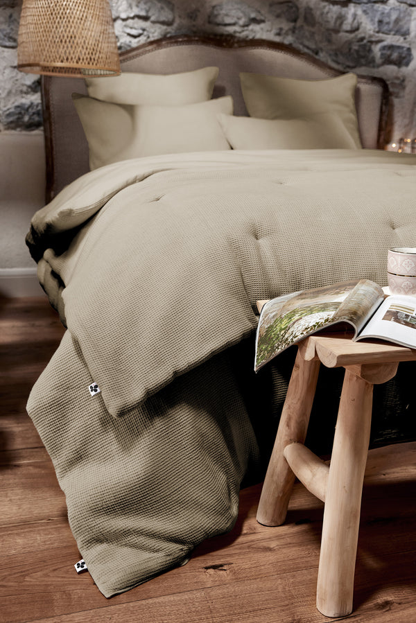 Extremo de cama - Panal liso - Alma - Cordel