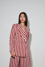 Blazer Jimmy Riviera Red Fabriqué En Italie