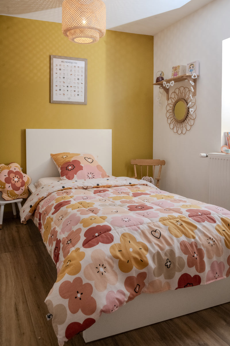 Printed Duvet + 1 Pillowcase - Printed Cotton - Barbotine