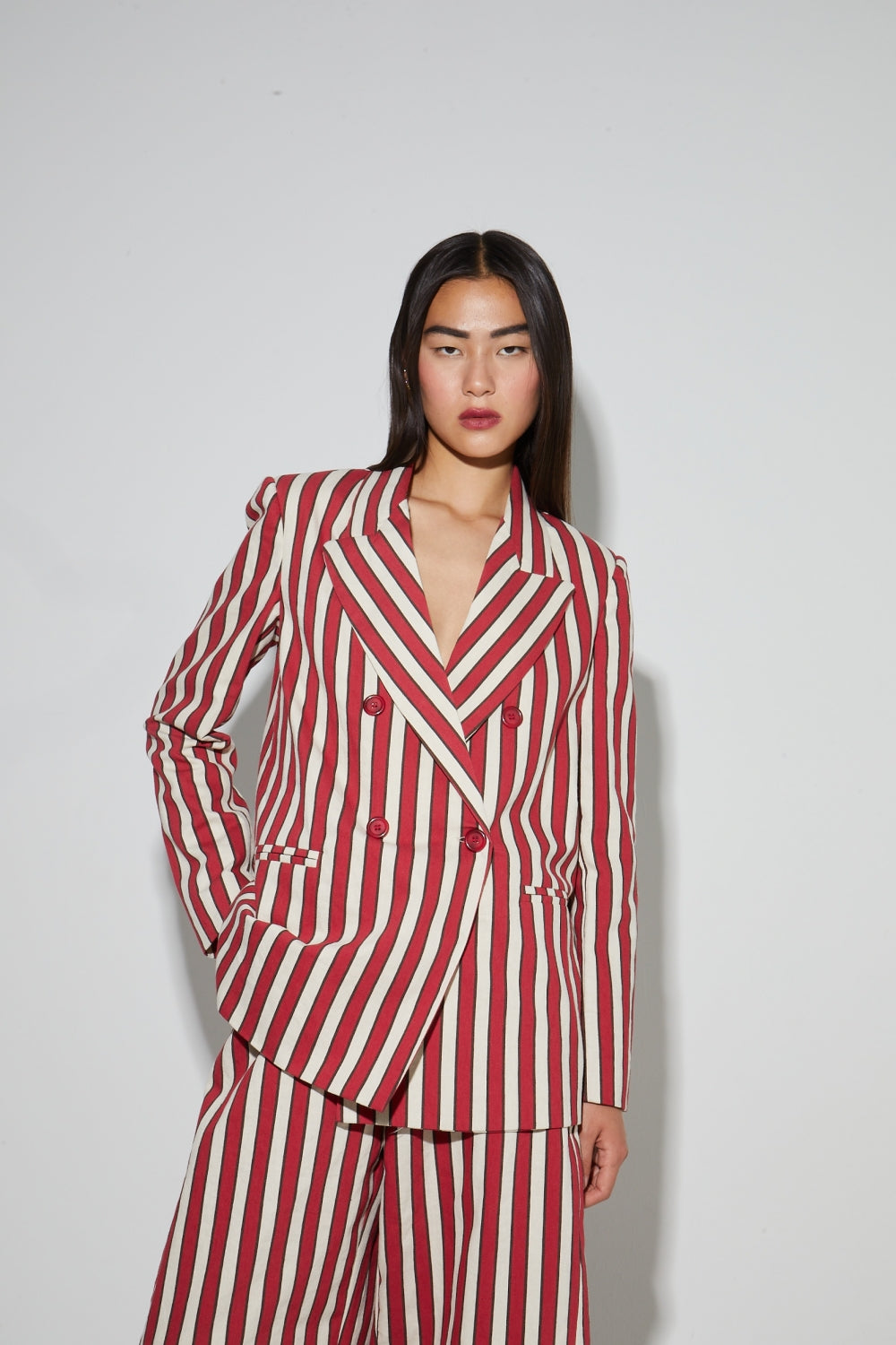 Blazer Jimmy Riviera Red Fabriqué En Italie