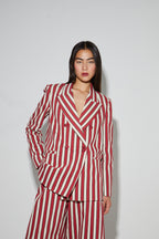 Blazer Jimmy Riviera Red Fabriqué En Italie
