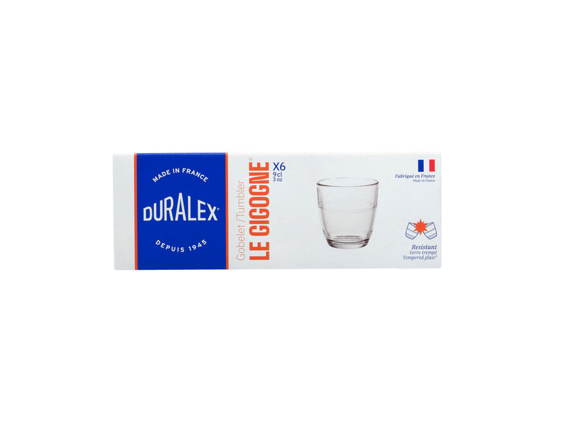 Duralex - Pack de 6 vasos nido - Transparente - 9Cl