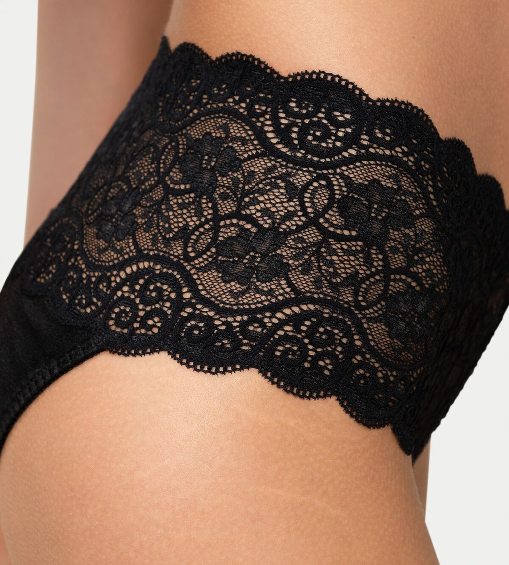 Culotte Amourette 300 Maxi X - Black
