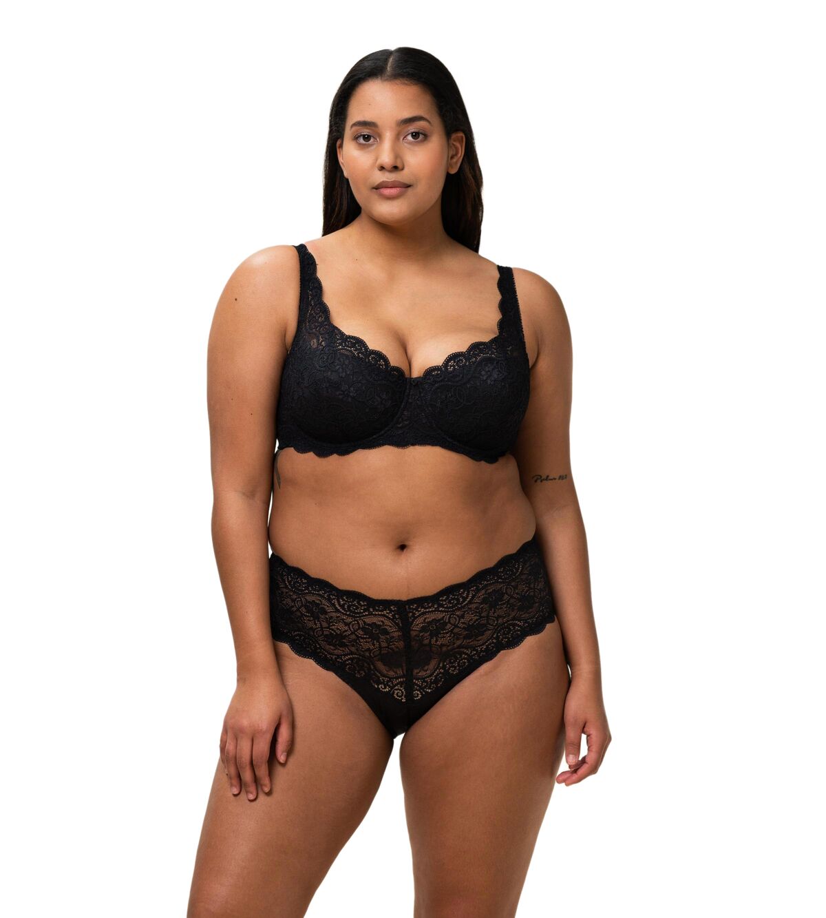 Culotte Amourette 300 Maxi X - Black