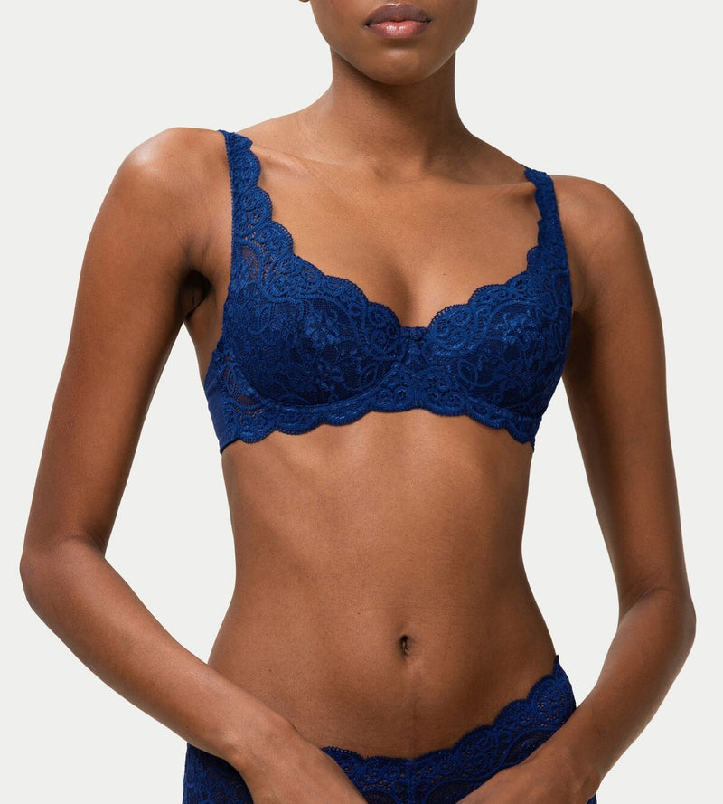 Soutien-Gorge Balconnet Ampliforme Amourette 300 Whp X - Deep Water