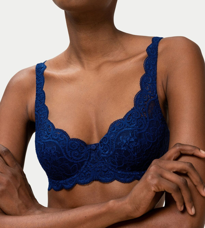 Soutien-Gorge Balconnet Ampliforme Amourette 300 Whp X - Deep Water