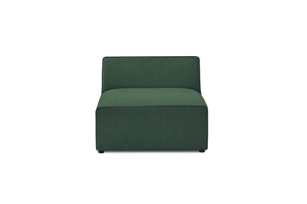 Megeve - Chauffeuse 1 Place Pour Canapé Modulable - Tissu Lisse