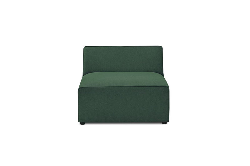 Megeve - Silla de 1 plaza para sofá modular - Tela lisa
