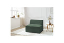 Megeve - Silla de 1 plaza para sofá modular - Tela lisa