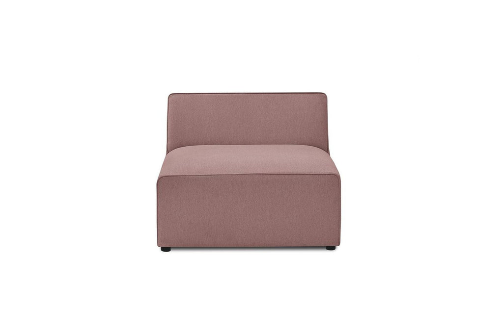 Megeve - Chauffeuse 1 Place Pour Canapé Modulable - Tissu Lisse