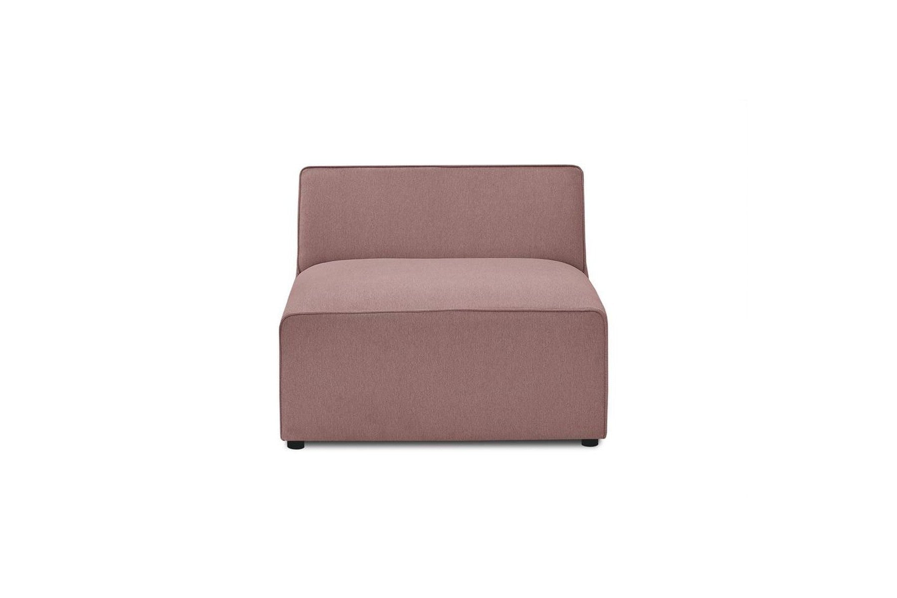 Megeve - Chauffeuse 1 Place Pour Canapé Modulable - Tissu Lisse