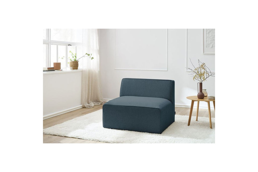 Megeve - Chauffeuse 1 Place Pour Canapé Modulable - Tissu Lisse