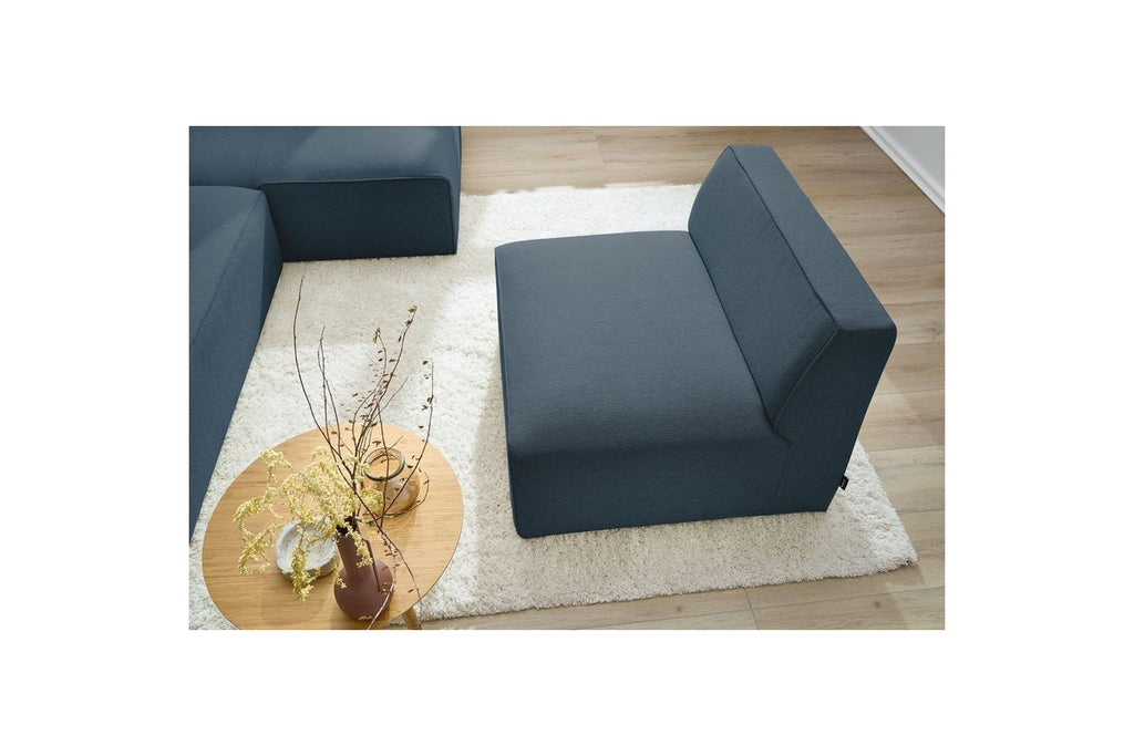 Megeve - Chauffeuse 1 Place Pour Canapé Modulable - Tissu Lisse
