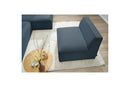 Megeve - Silla de 1 plaza para sofá modular - Tela lisa