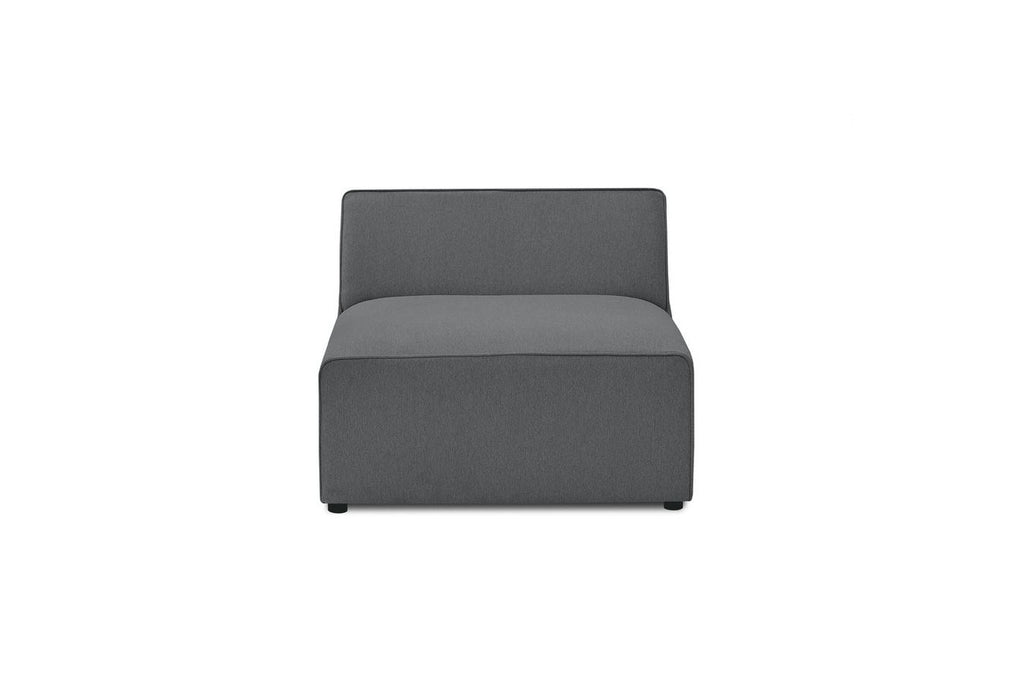 Megeve - Chauffeuse 1 Place Pour Canapé Modulable - Tissu Lisse