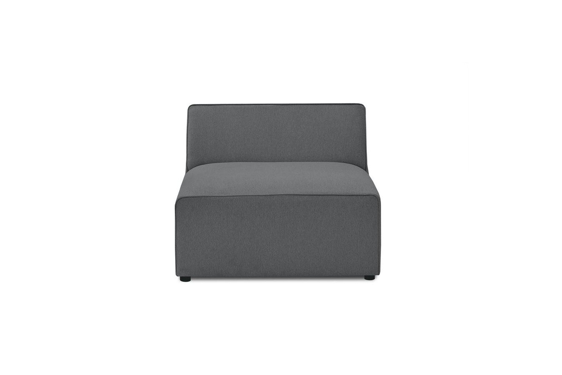 Megeve - Chauffeuse 1 Place Pour Canapé Modulable - Tissu Lisse