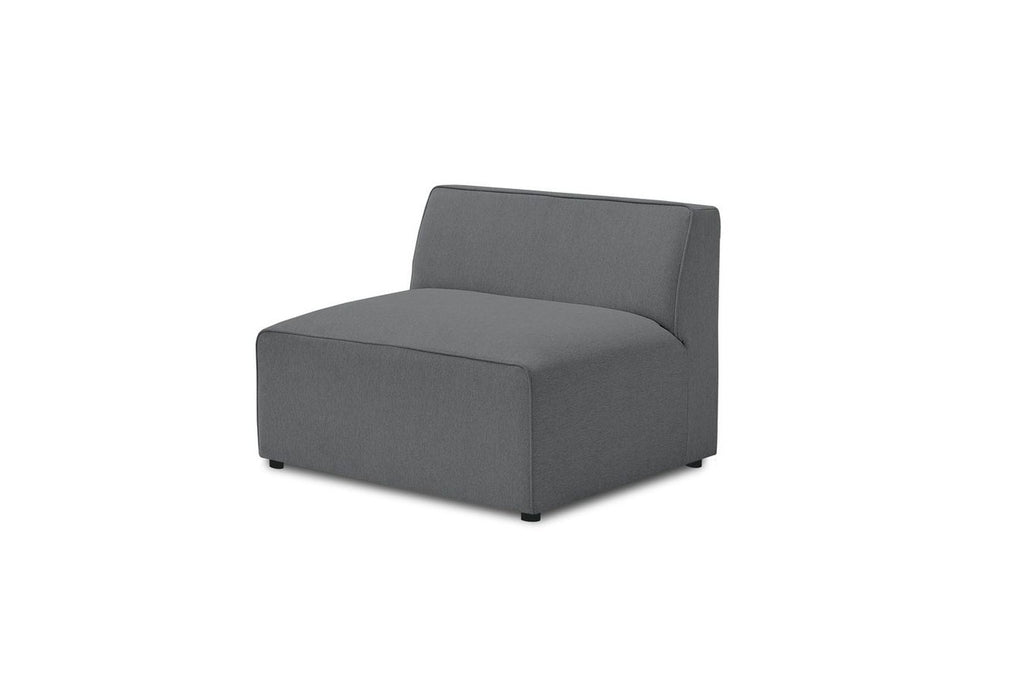 Megeve - Chauffeuse 1 Place Pour Canapé Modulable - Tissu Lisse