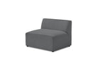 Megeve - Chauffeuse 1 Place Pour Canapé Modulable - Tissu Lisse