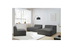 Megeve - Chauffeuse 1 Place Pour Canapé Modulable - Tissu Lisse