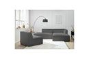 Megeve - Silla de 1 plaza para sofá modular - Tela lisa