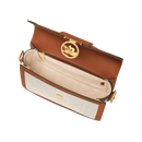 M Shoulder Bag - Box-Trot Canvas - Cognac