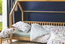 Parure De Lit (Housse De Couette + 1 Taie D'Oreiller) Coton Imprimé - Galaxie