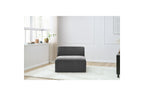 One-Seater Armchair for Modular Sofa - Megeve - Textured Fabric