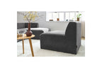 One-Seater Armchair for Modular Sofa - Megeve - Textured Fabric