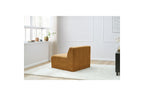 One-Seater Armchair for Modular Sofa - Megeve - Textured Fabric