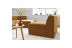 One-Seater Armchair for Modular Sofa - Megeve - Textured Fabric