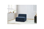 One-Seater Armchair for Modular Sofa - Megeve - Textured Fabric