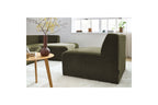 One-Seater Armchair for Modular Sofa - Megeve - Textured Fabric