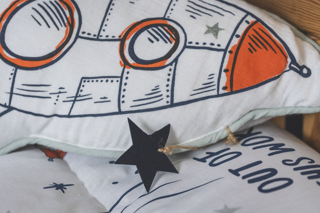 Galaxie - Coussin Déco - Coton