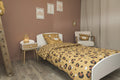Lola - Couette Imprimée + 1 Taie D'Oreiller - Coton Imprimé