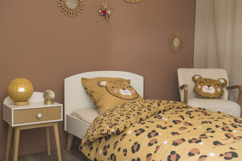 Parure De Lit (Housse De Couette + 2 Taies D'Oreiller) - Coton Imprimé - Lola