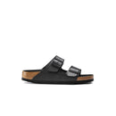 Birkenstock Arizona Birko Flor Black Black Foot Bed - Noir