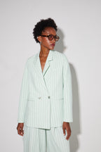 Blazer Ema Éclat Menthe, Fabriqué En Italie