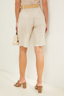 Bermudas - Beige - Mujer