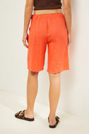 Bermudas - Coral - Mujer