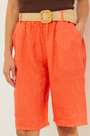 Bermudas - Coral - Mujer