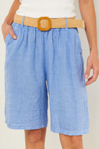 Bermuda shorts - Indigo - Women