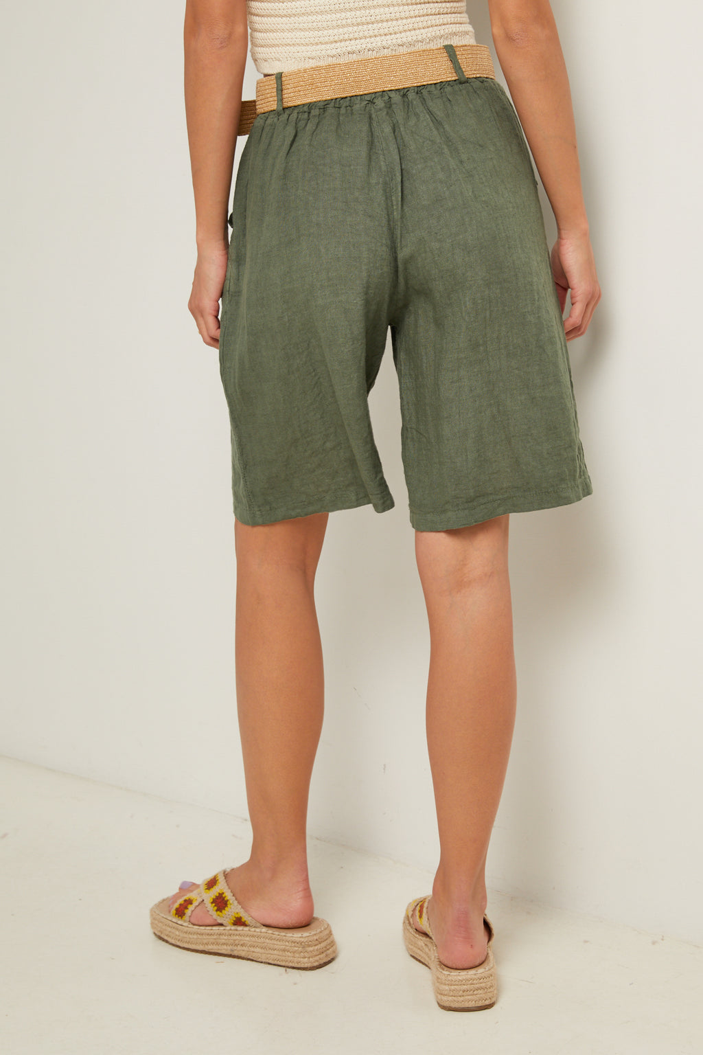 Bermuda - Kaki - Femme
