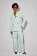 Blazer Ema Éclat Menthe, Fabriqué En Italie