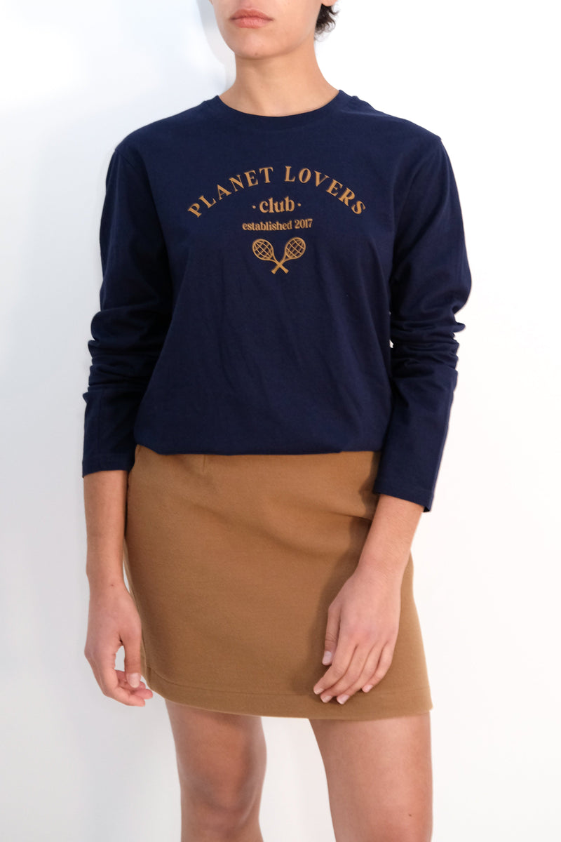 T-Shirt Tom - Navy/Camel