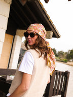 Foulard Adulte Indore Ocre