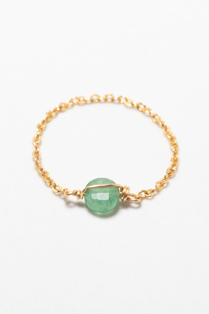 Anillo Cadena Stella - Aventurina