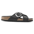 Sandales Siena Big Buckle - Noir - Femme
