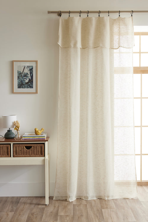 Rideau Freya - Sable