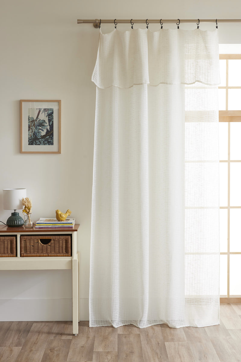 Rideau Freya - Ivoire