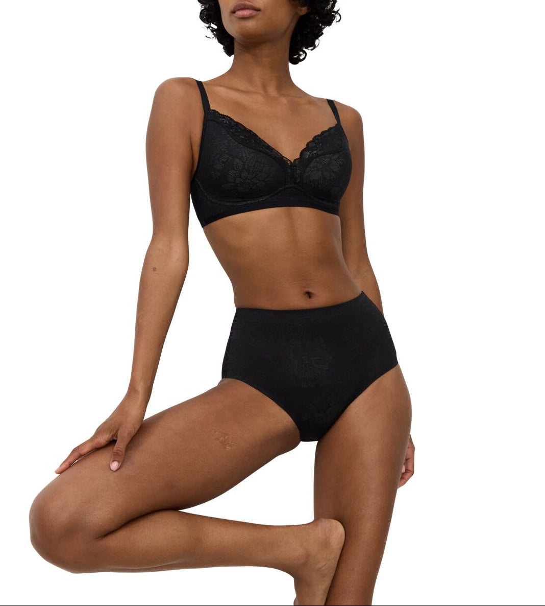 Fit Smart P01 Ex Push-Up Bra - Black